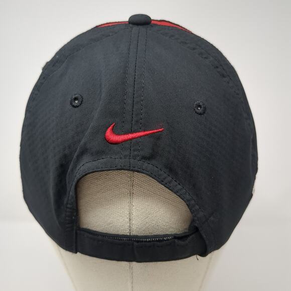 Letter S #11 Strapback Hat Black One Size Embroidered Logo Nike Golf - Picture 6 of 9